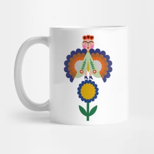 Frida kahlo butterfly flower feminist mexican painter viva la vida Mug